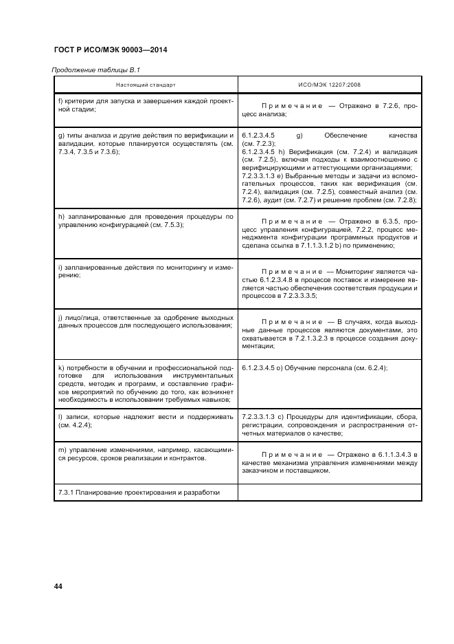 ГОСТ Р ИСО/МЭК  90003-2014, страница 48