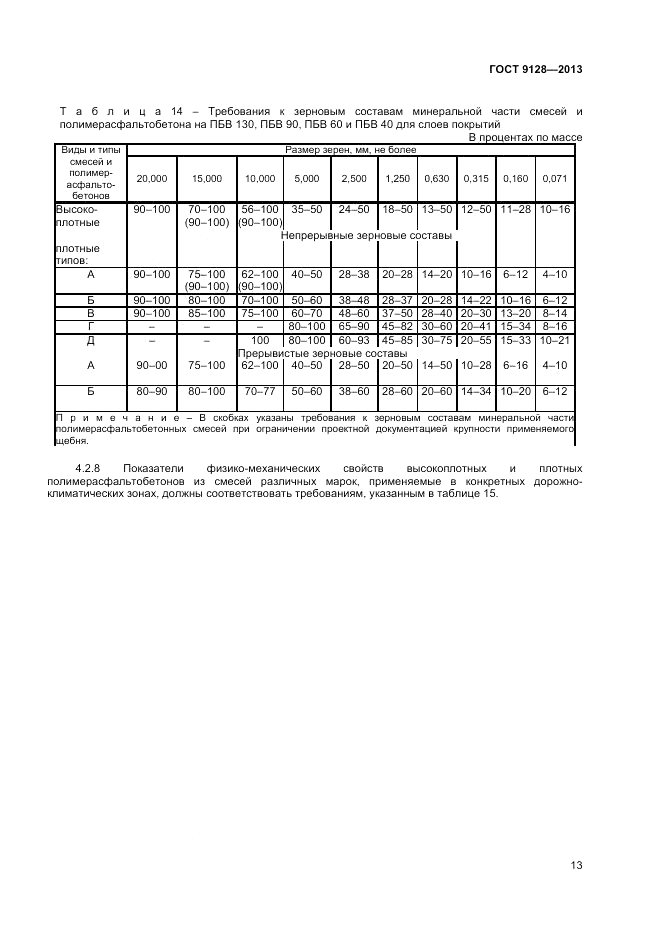 ГОСТ 9128-2013, страница 17