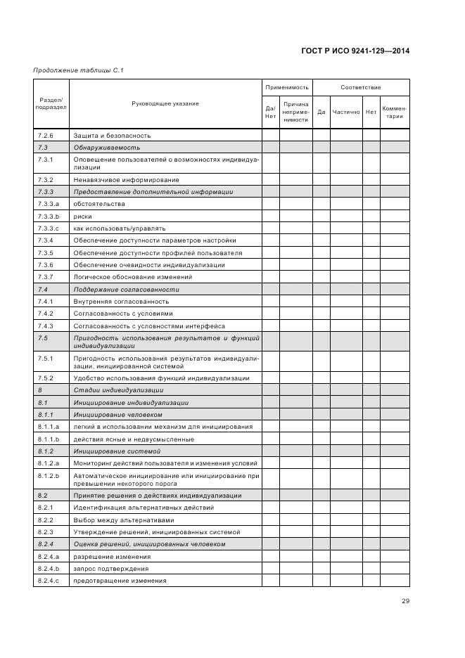 ГОСТ Р ИСО  9241-129-2014, страница 33