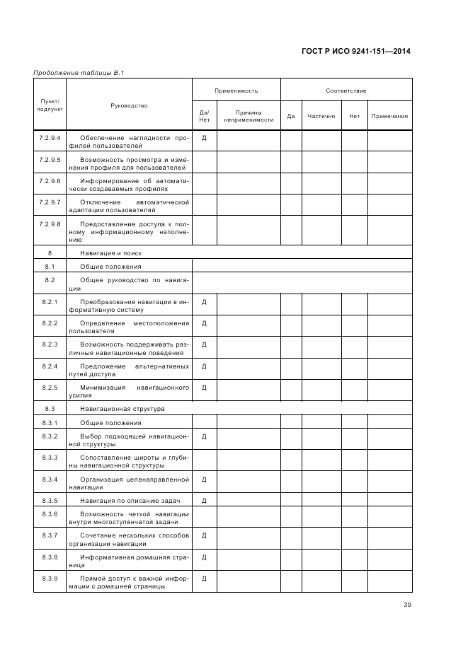 ГОСТ Р ИСО  9241-151-2014, страница 43