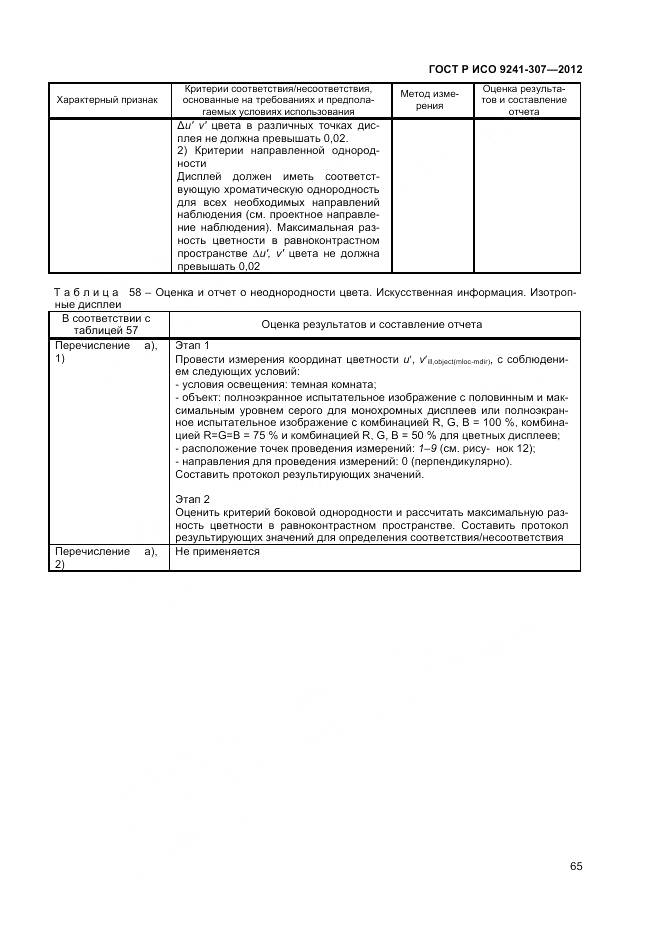 ГОСТ Р ИСО 9241-307-2012, страница 71