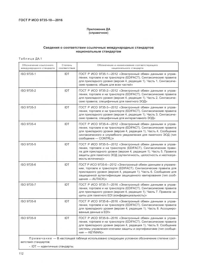 ГОСТ Р ИСО 9735-10-2016, страница 116