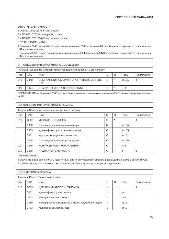 ГОСТ Р ИСО 9735-10-2016, страница 17