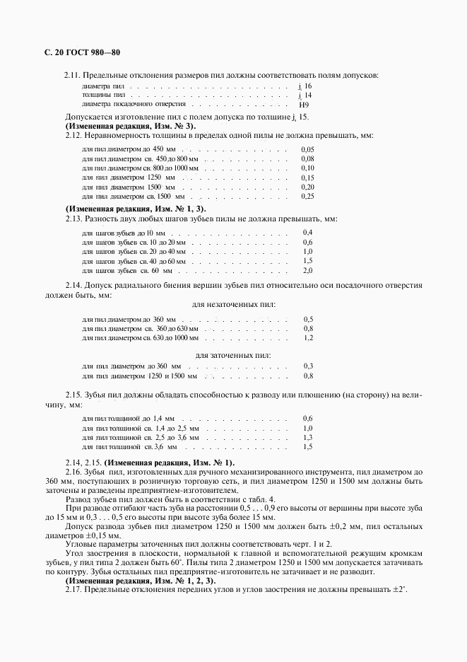 ГОСТ 980-80, страница 21