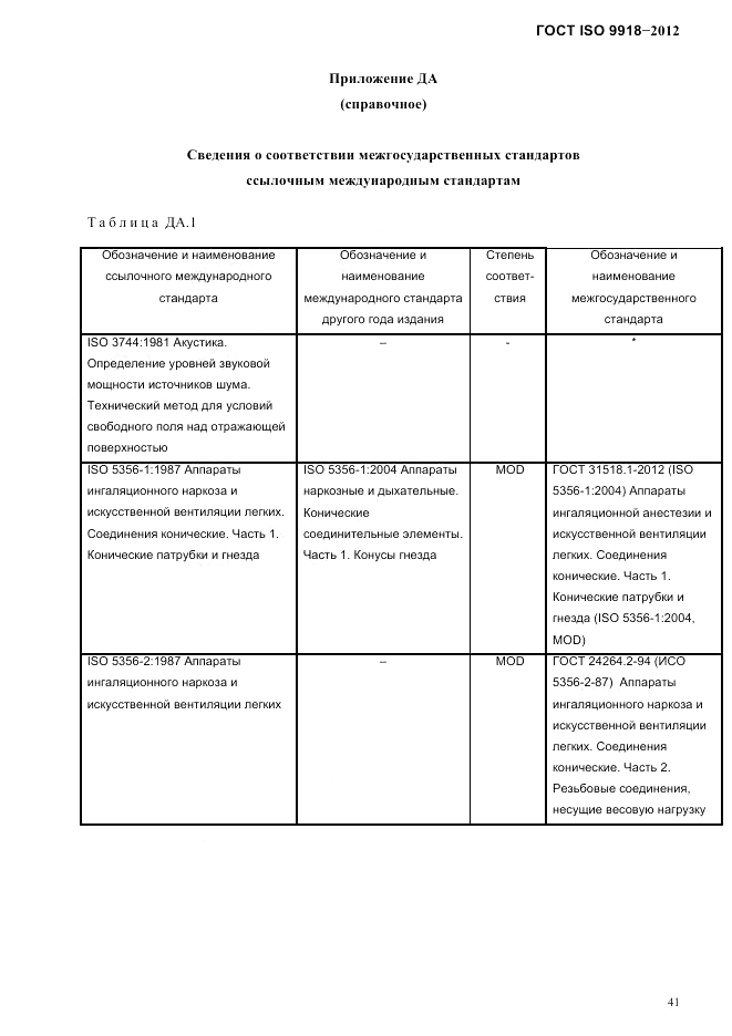 ГОСТ ISO 9918-2012, страница 44