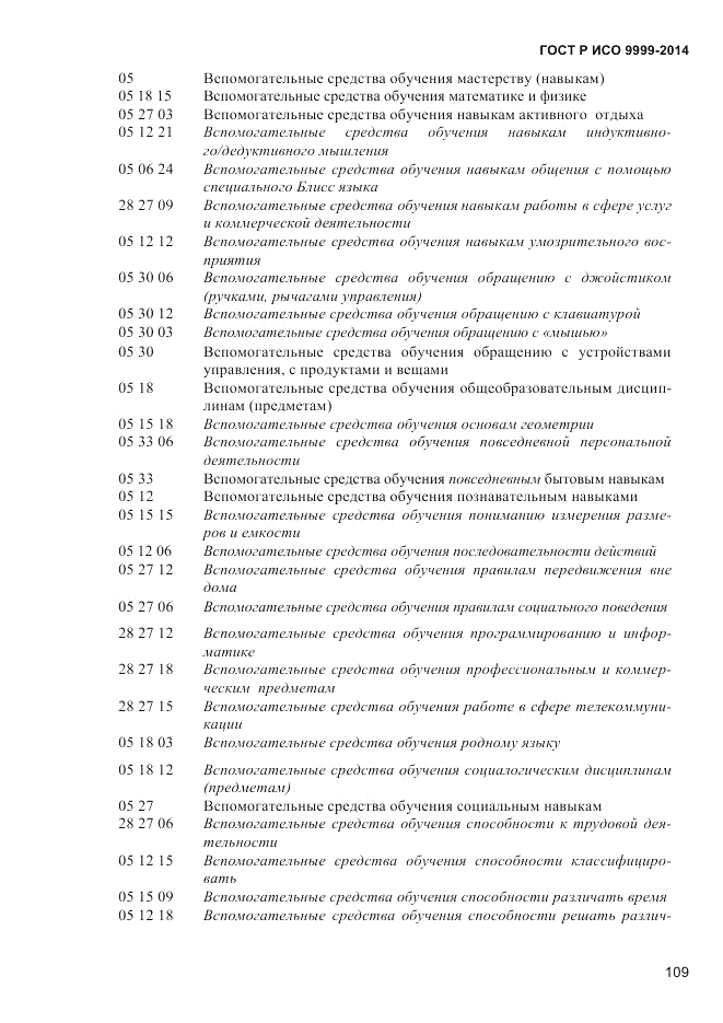 ГОСТ Р ИСО  9999-2014, страница 115