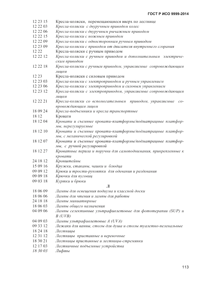 ГОСТ Р ИСО  9999-2014, страница 119