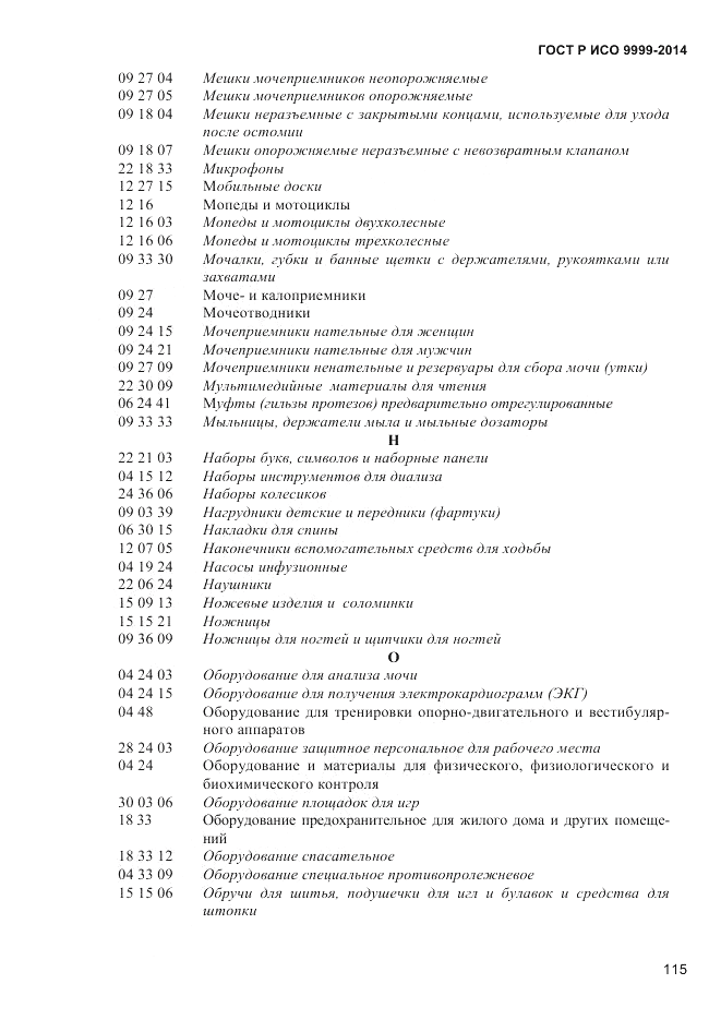 ГОСТ Р ИСО  9999-2014, страница 121