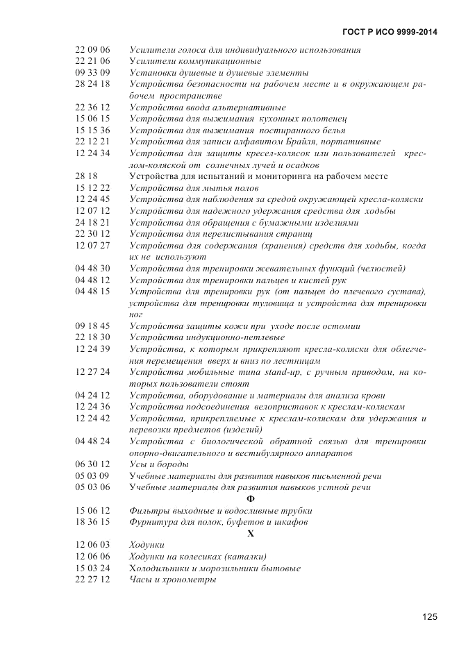 ГОСТ Р ИСО  9999-2014, страница 131